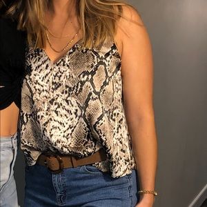 Snake Skin tank top